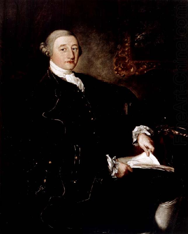 Portrait of The Hon,Richard Savage Nassau, Thomas Gainsborough